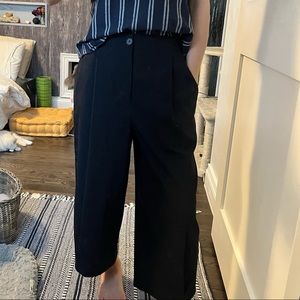 OAK+FORT Navy Loose Fit Trousers